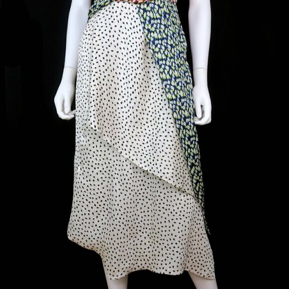 Jason Wu Crinkle Silk Sleeveless Knot Dress Spring Summer 2018 Women's 4 Small - Picture 6 of 13